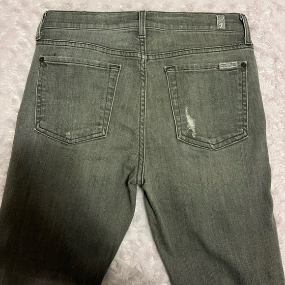 7 For All Mankind Jeans - Size 28 - The Ankle Skinny - Picture 4 of 4